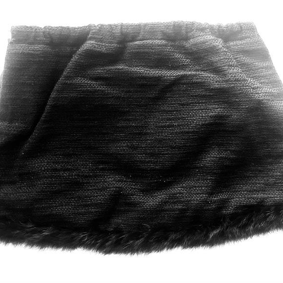 Moschino  Faux Fur Clutch Bag